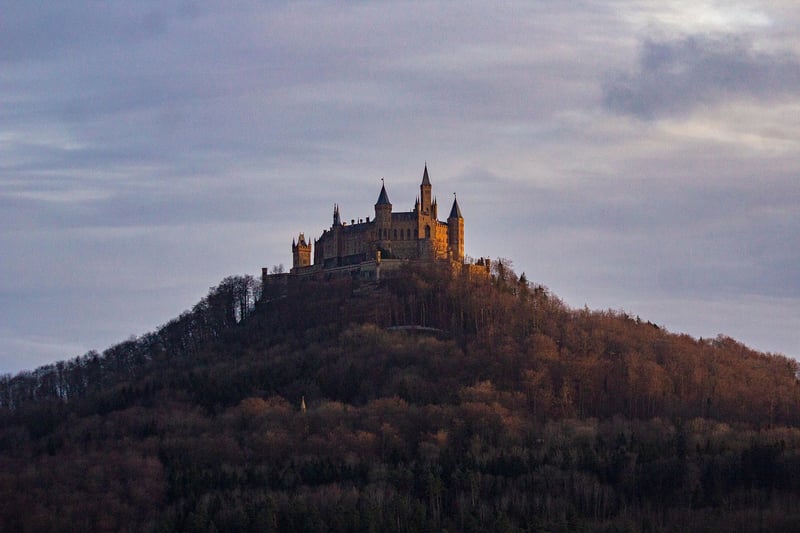 Mystical Castle in a Forest